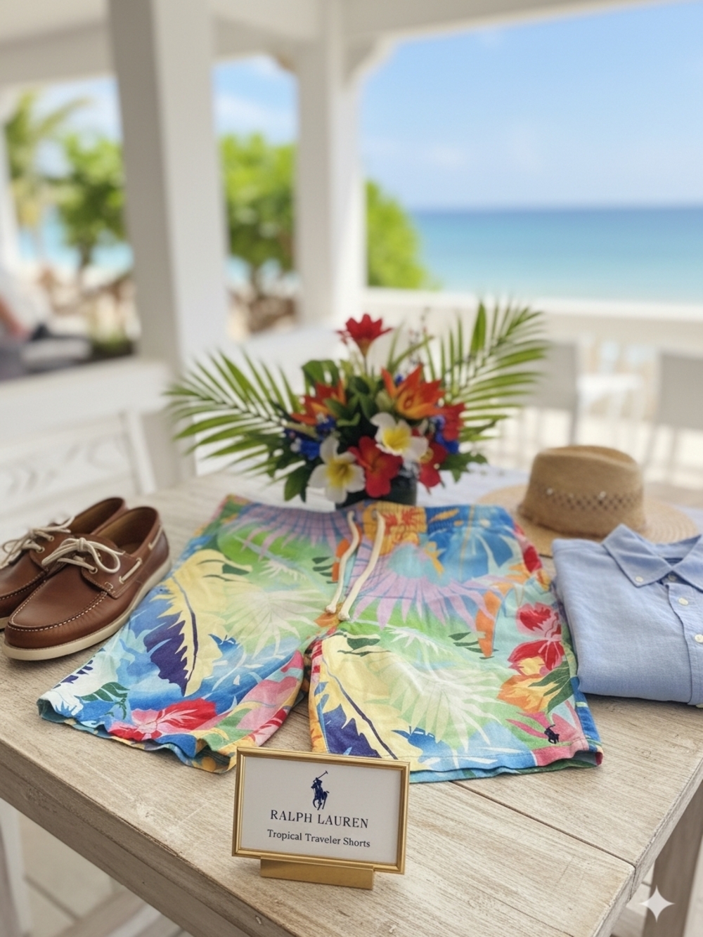 Ralph Lauren Tropical Print Traveler Shorts - Multicolor
